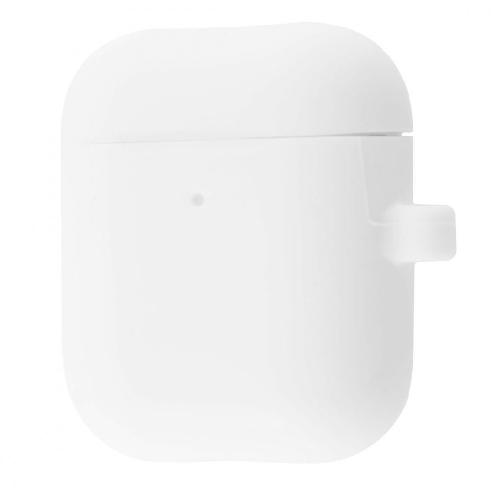 Silicone Case Slim with Carbine for AirPods 2 (luminescent_white)