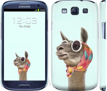 

Чехол Модная лама для Samsung Galaxy S3 i9300 752955