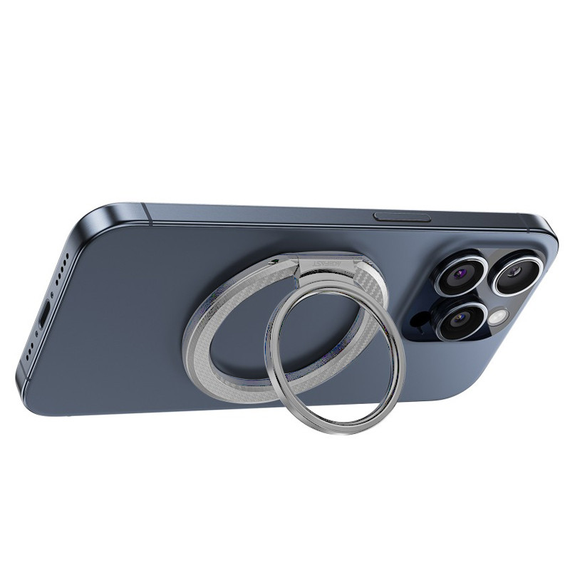 Фото Тримач кільце Acefast P1 Magnetic Ring Phone Holder (Silver) на vchehle.ua