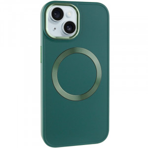 TPU чохол Bonbon Metal Style with Magnetic safe на Apple iPhone 15 (6.1")