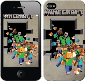 Чохол на iPhone 4 Minecraft 6
