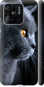 Чехол Красивый кот для Xiaomi Redmi 10C