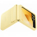 Купити Шкіряний чохол Leather Case (AAA) на Samsung Galaxy Z Flip6 (Yellow) на vchehle.ua
