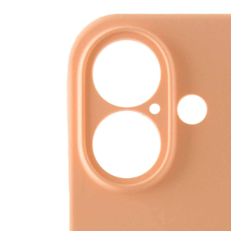 Чехол Silicone Case Full Camera Protective (AA) для Apple iPhone 16 Plus (6.7") (Оранжевый / Cantaloupe) в магазине vchehle.ua