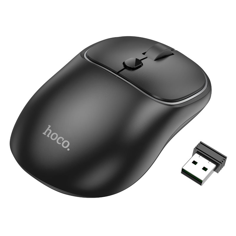 Миша Hoco GM25 Royal dual-mode (Dark Night Black)