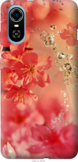 

Чехол Розовые цветы для ZTE Blade A31 Plus 1383359