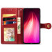 Фото Кожаный чехол книжка GETMAN Gallant (PU) для Xiaomi Poco X5 Pro 5G / Redmi Note 12 Pro 5G (Красный) на vchehle.ua