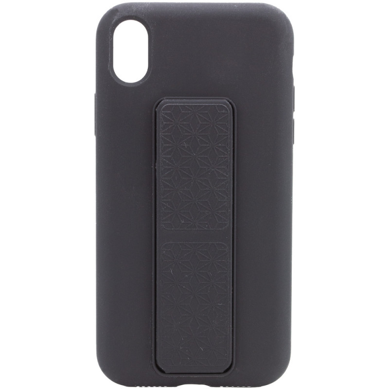 

Чохол Silicone Case Hand Holder для iPhone XS (5.8") (Чорний / Black) 1096613