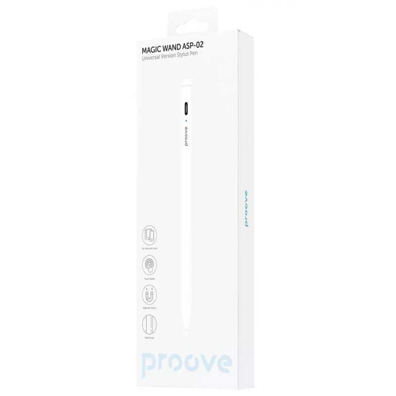 Замовити Стілус Proove Magic Wand ASP-02 Universal Version (White) на vchehle.ua