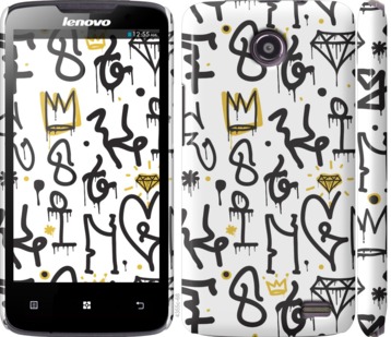 

Чохол Graffiti art на Lenovo A820 745209