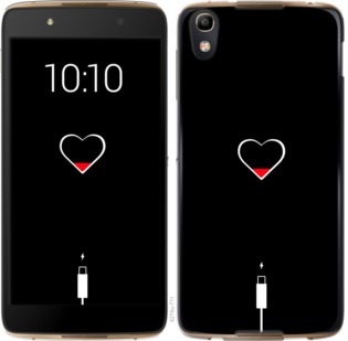 

Чехол Подзарядка сердца для Alcatel idol 4 721600