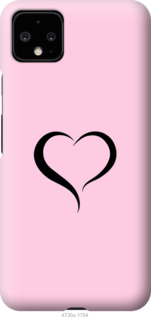 Чехол Сердце 1 для Google Pixel 4 XL