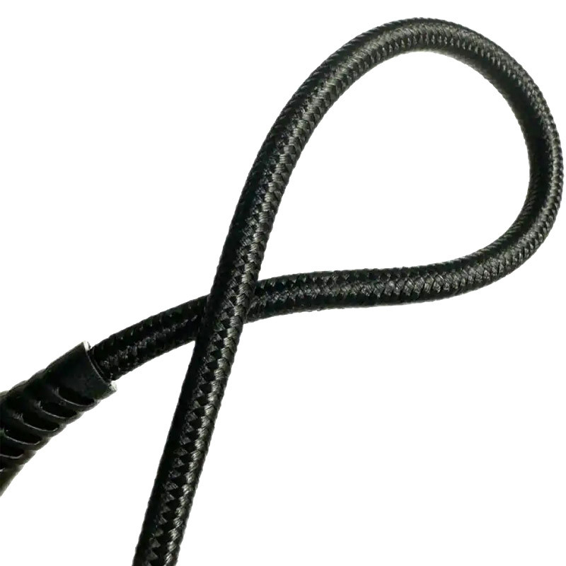 Фото Дата кабель Veron CC09 Nylon Type-C to Type-C 60W (1m) (Black) на vchehle.ua