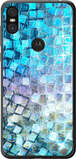 

Чехол Переливающаяся чешуя для Motorola One 1605159