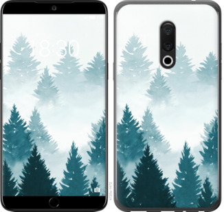 

Чохол Акварельні Ялинки на Meizu 15 862654