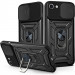 Ударопрочный чехол Camshield Serge Ring для Apple iPhone 7 / 8 / SE (2020) (4.7") (Черный)