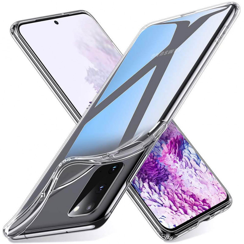 TPU чохол Epic Transparent 2,00 mm на Samsung Galaxy S20 (Прозорий (прозорий))