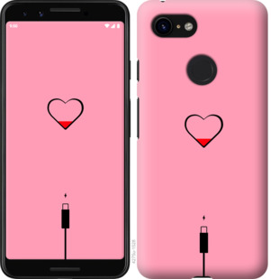 

Чохол Підзарядка сердца1 на Google Pixel 3 780294