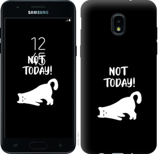 

Чехол Уставший кот для Samsung Galaxy J3 2018 874142