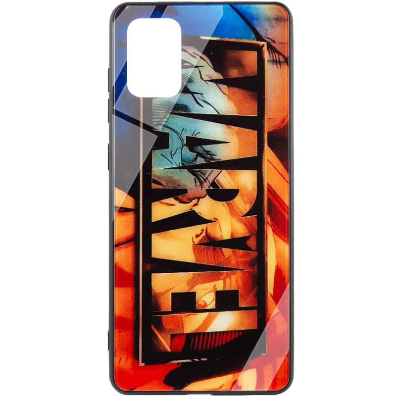 TPU+Glass чохол Diversity на Samsung Galaxy A71 (Marvel)