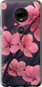 Чехол Пурпурная сакура для Motorola Moto G7