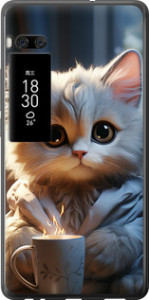 Чехол White cat для Meizu Pro 7 Plus