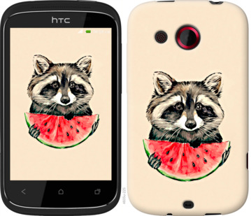 

Чехол Енотик с арбузом для HTC Desire C A320e 799660