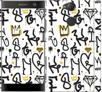 

Чохол Graffiti art на Sony Xperia XA2 H4113 745308