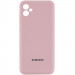 Чехол Silicone Cover Lakshmi Full Camera (AA) with logo для Samsung Galaxy A05 (Розовый / Pink Sand)