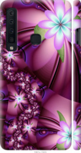 Чехол Цветочная мозаика для Samsung Galaxy A9 (2018)