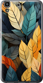 

Чехол Кольорове листя для Huawei Y6 1629895