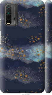 

Чехол Ночь золотые звезды для Xiaomi Redmi 9T 1406189