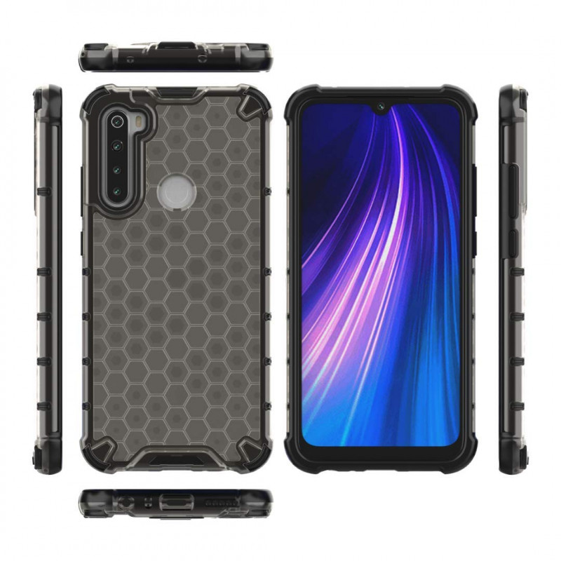 Фото Ударостійкий чохол Honeycomb на Xiaomi Redmi Note 8T (Чорний) на vchehle.ua