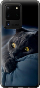 Чехол Дымчатый кот для Samsung Galaxy S20 Ultra