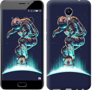 

Чохол Космонавт на скейтборді на Meizu M5 Note 591431