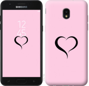 Чехол Сердце 1 для Samsung Galaxy J7 2018