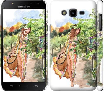 

Чехол Девушка Лето для Samsung Galaxy J7 Neo J701F 757969