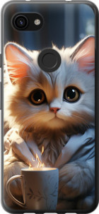 Чехол White cat для Google Pixel 3a XL