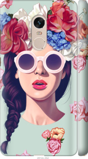 

Чохол Дівчина з квітами на Xiaomi Redmi Note 4 95761