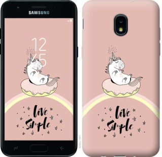 

Чехол Единорожка в пончике для Samsung Galaxy J3 2018 719203