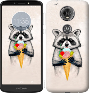 

Чехол Енотик с мороженым для Motorola Moto E5 Plus 801456
