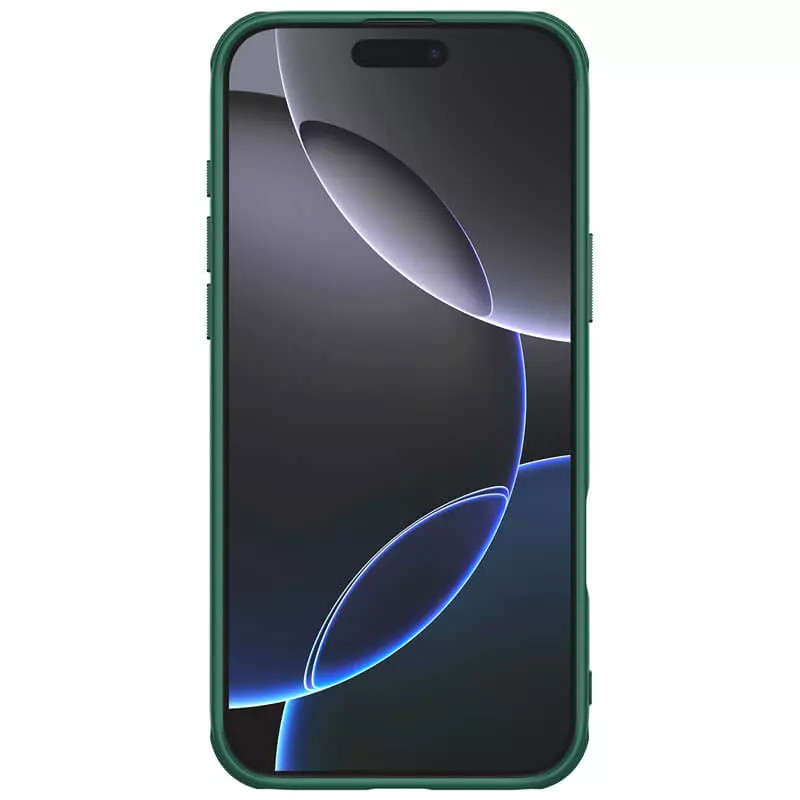 Чохол Nillkin Matte Pro на Apple iPhone 16 Pro Max (6.9") (Зелений / Deep Green) в магазині vchehle.ua