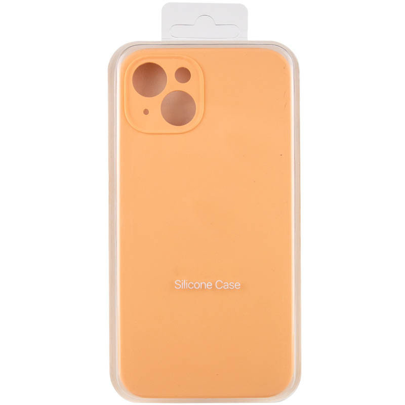 Купити Чохол Silicone Case Full Camera Protective (AA) NO LOGO на Apple iPhone 15 Plus (6.7") (Помаранчевий / Cantaloupe) на vchehle.ua