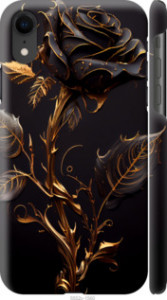 Чохол Троянда 3 на iPhone XR