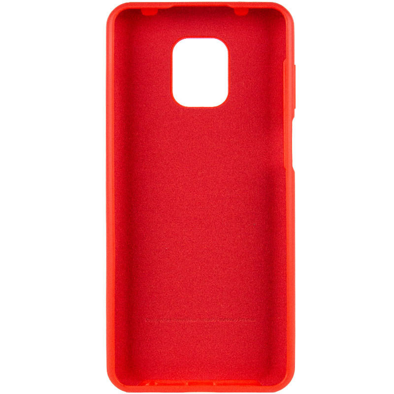 Фото Чехол Silicone Cover Full Protective (AA) для Xiaomi Redmi Note 9s / Note 9 Pro / Note 9 Pro Max (Красный / Red) на vchehle.ua