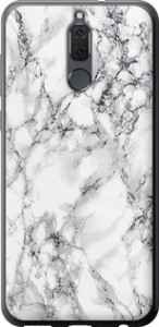 Чохол Мармур білий на Huawei Mate 10 Lite