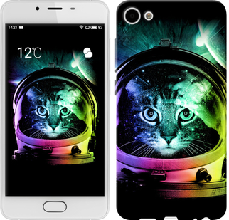 

Чехол Кот-астронавт для Meizu U10 633957