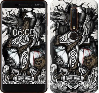 

Чехол Тату Викинг для Nokia 6.1 687925