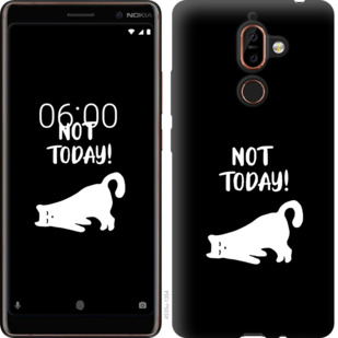 

Чехол Уставший кот для Nokia 7 Plus 874628