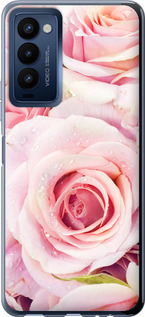 

Чохол Квітучі троянди для Tecno Camon 18 1603658